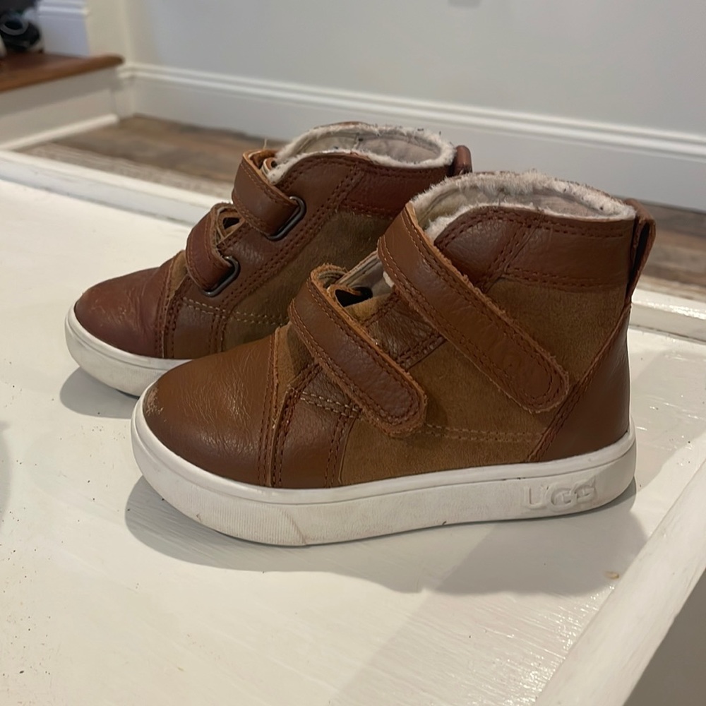 UGG high top Velcro sneakers